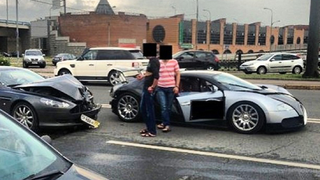 Aston Martin Crashes Into Bugatti Veyron In Expensive Fender-Bender
